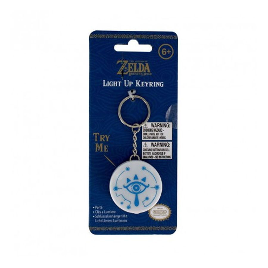 Nintendo Zelda  Sheikah Eye Portachiavi Luminoso