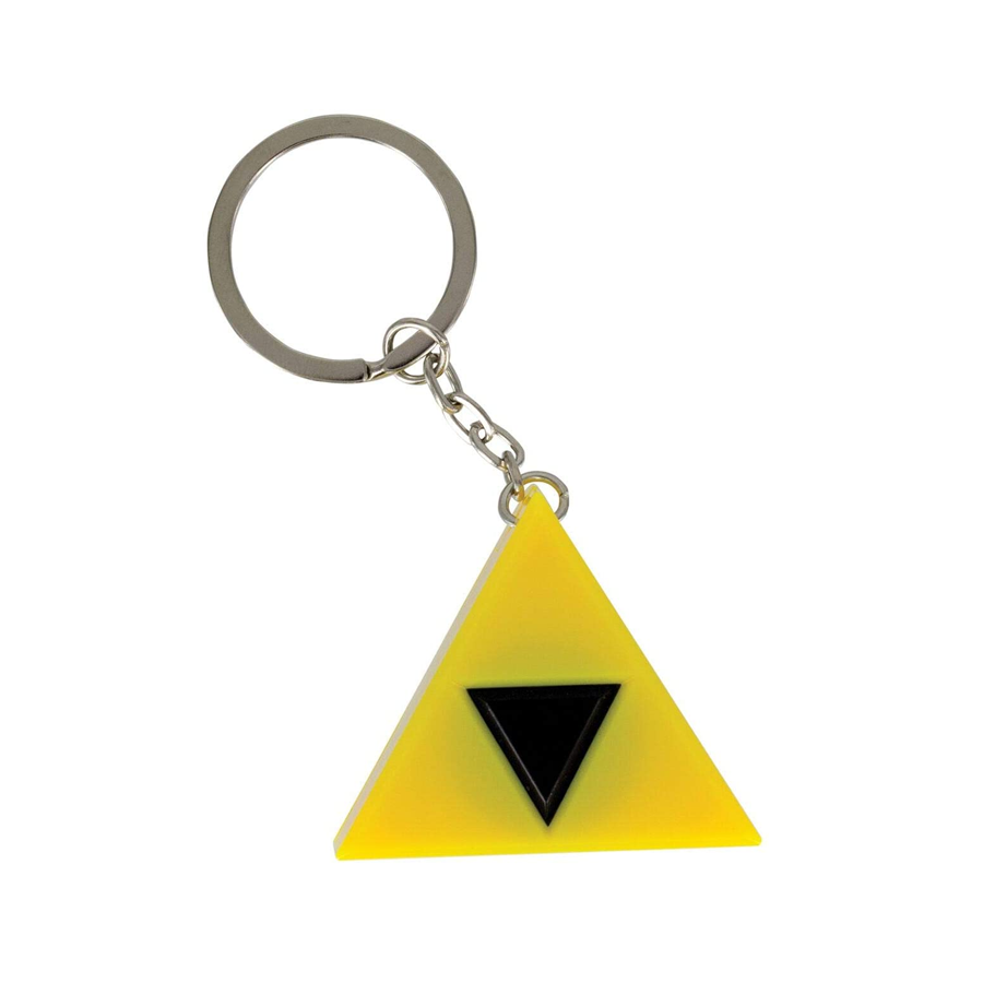Nintendo Zelda  Portachiavi Tri-force logo luminoso