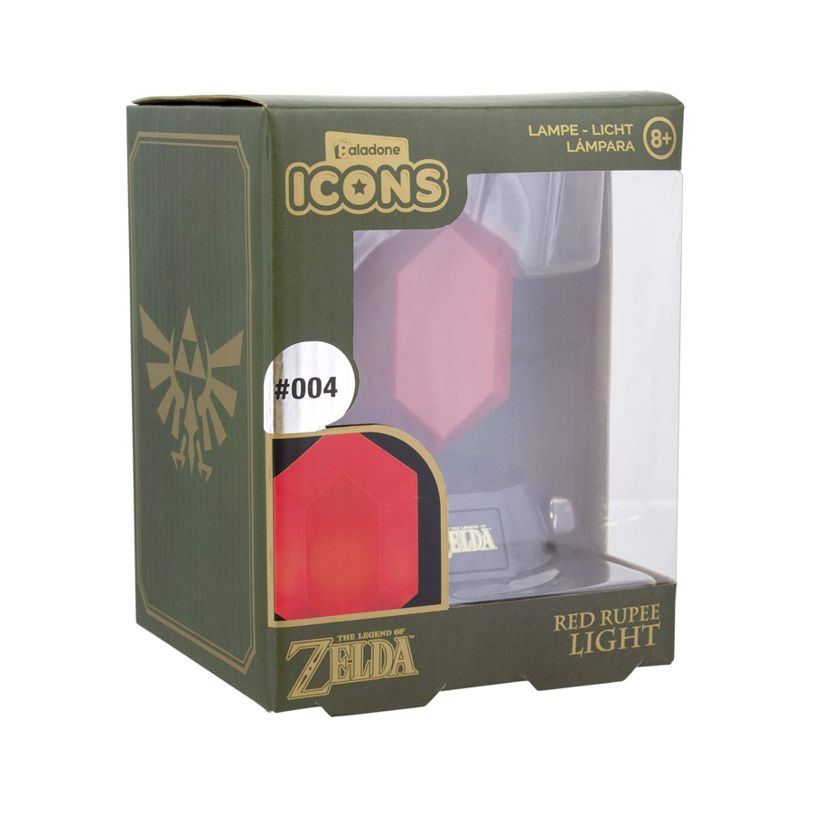 NINTENDO The Legend of Zelda Red Rupee Lampada