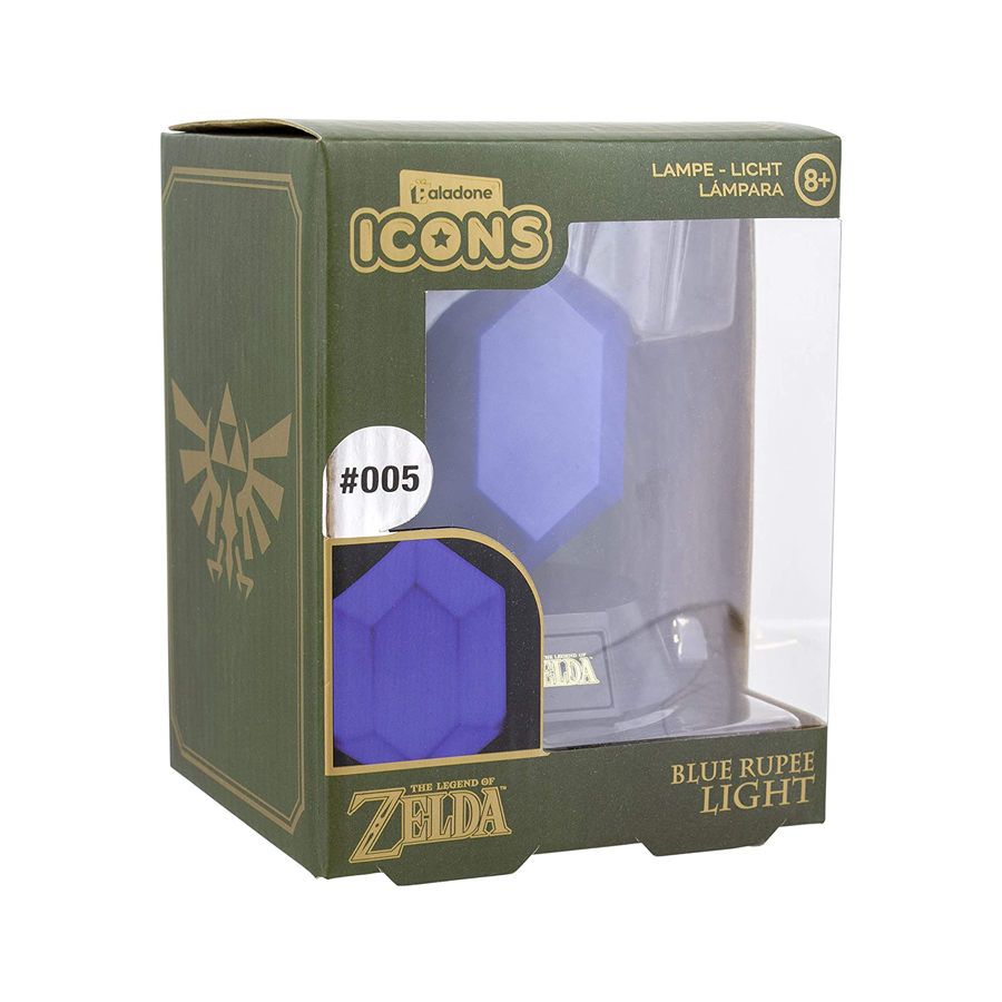 NINTENDO The Legend of Zelda Blue Rupee Lampada