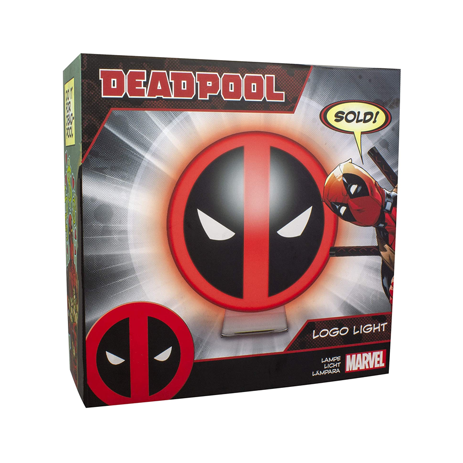 MARVEL  DEADPOOL LOGO   LAMPADA