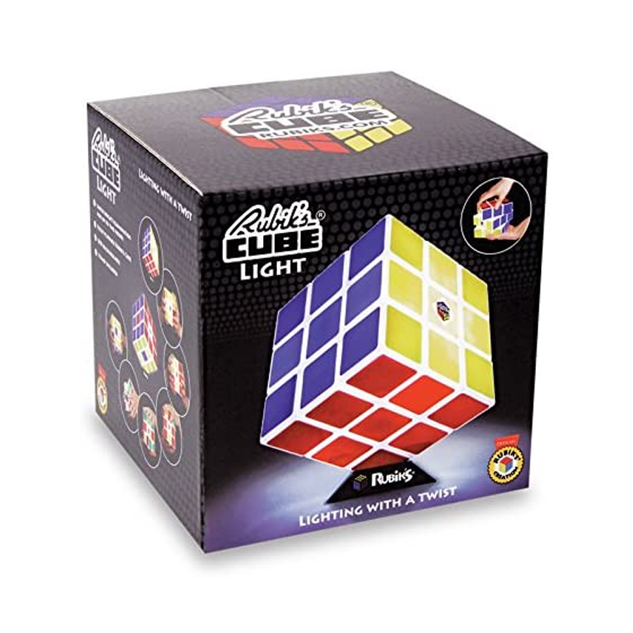CUBO DI RUBIK   LAMPADA USB  12cm.  (giocabile!)