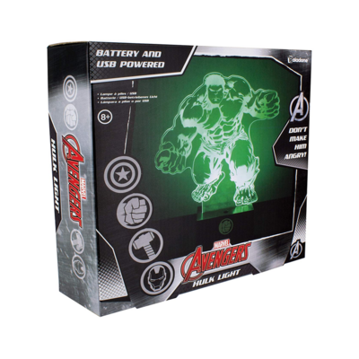 MARVEL AVENGERS   Lampada USB Hulk