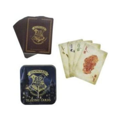 Harry Potter Hogwarts Mazzo con 52 carte da gioco &amp; 2 jokers serigrafato