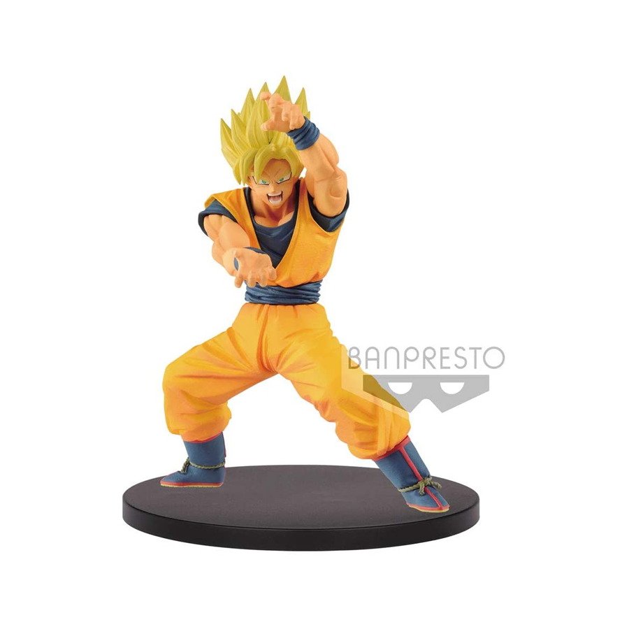 85454 - Dragon Ball Super - Chosenshiretsuden Vol.1 - Super Saiyan Goku - Banpresto Statua 16Cm