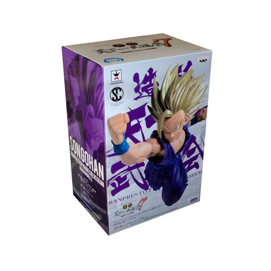 25984 - Dragon Ball Z - Scultures Big Budoukai 7 Vol.1  - Super Saiyan 2 Son Gohan - Banpresto Statua 16Cm