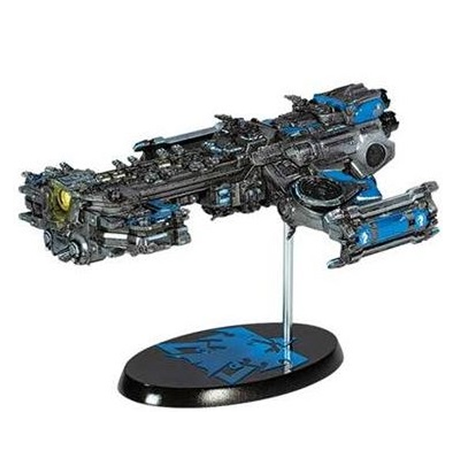 Starcraft II: Heart of the Swarm - Terran Battlecruiser Limited Edition Mini Replica in metallo 15 cm Dark Horse