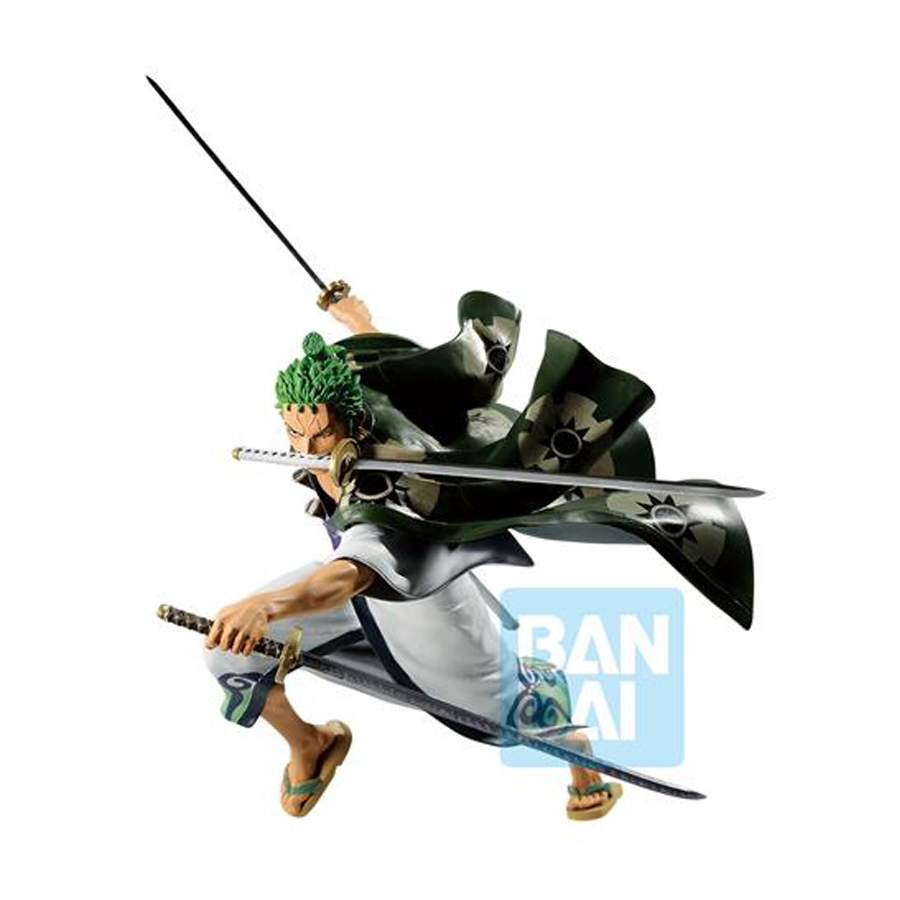 16566 - One Piece - Zorojuro Full Force - Ichibansho Diorama Figure 19Cm