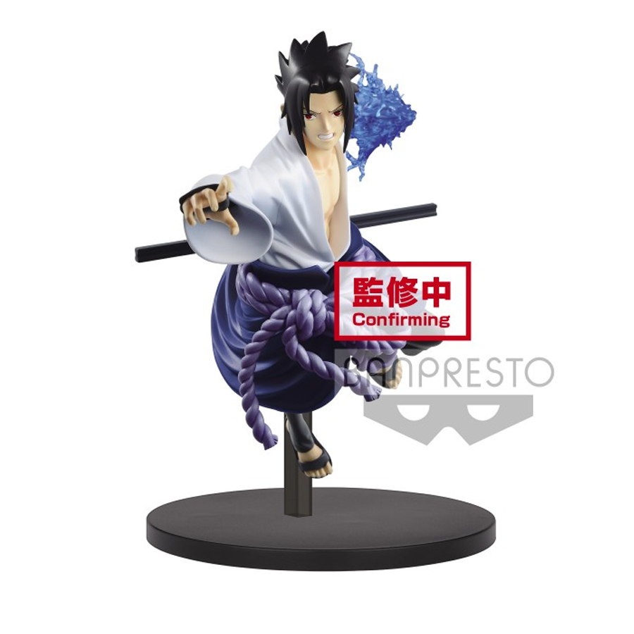 16838 - Naruto Shippuden - Vibration Stars - Uchiha Sasuke - Banpresto Statua 15Cm