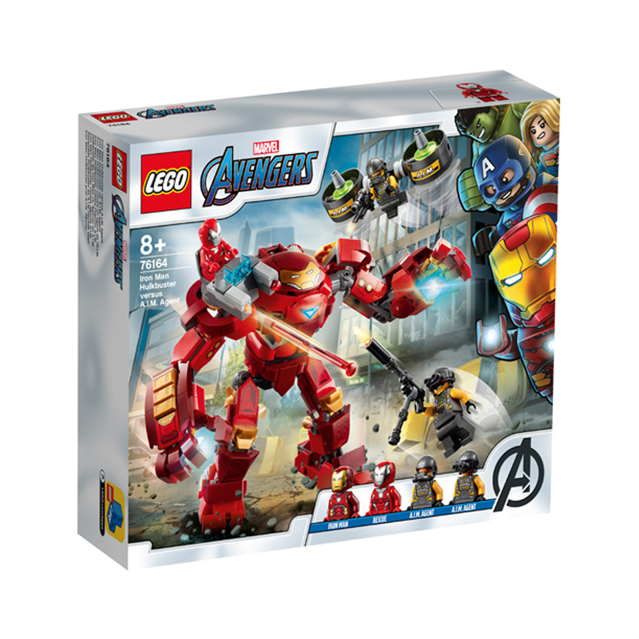76164 Iron Man Hulkbuster contro l�agente A.I.M.