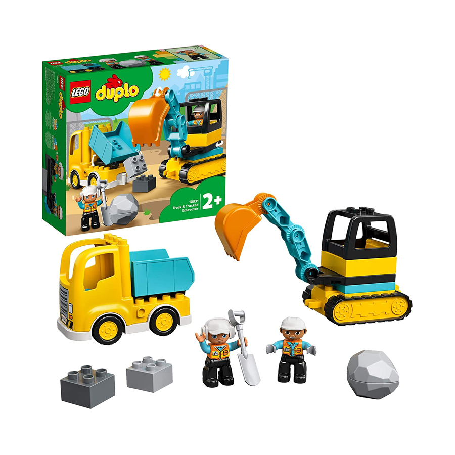 10931 Camion e scavatrice cingolata