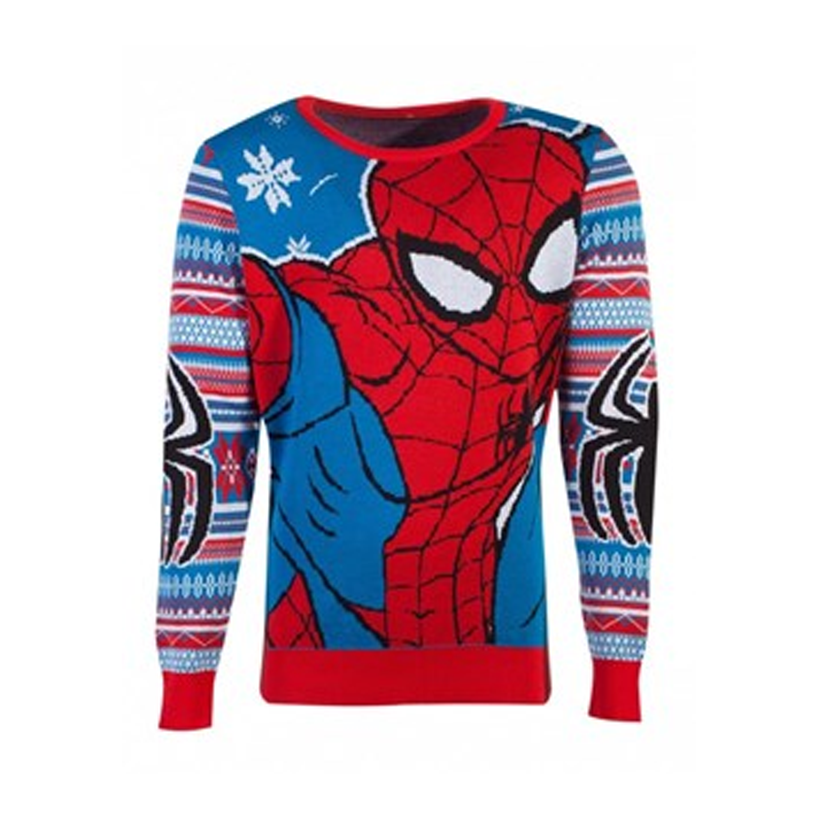 MARVEL SPIDER-MAN - Maglione Unisex Jumper (S) MARVEL SPIDER-MAN - Maglione Unisex Jumper (S)