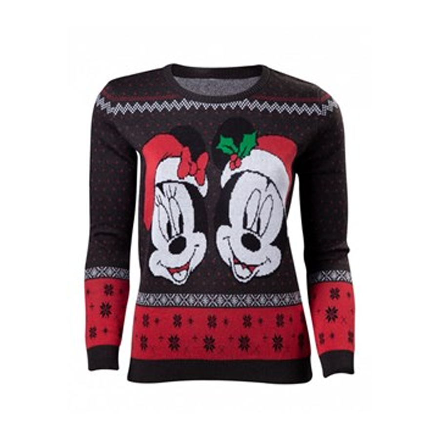 DISNEY - Topolino e Minnie - Felpa Donna (S)