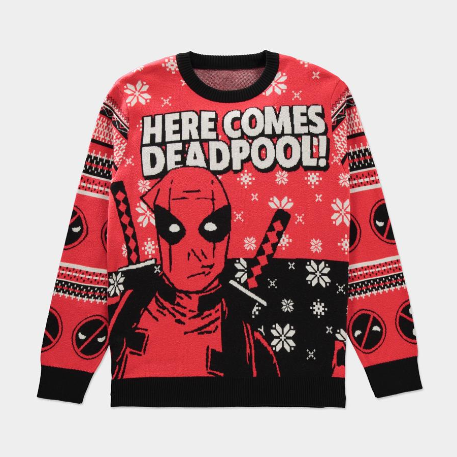 MARVEL Deadpool - Maglione Jumper (L)