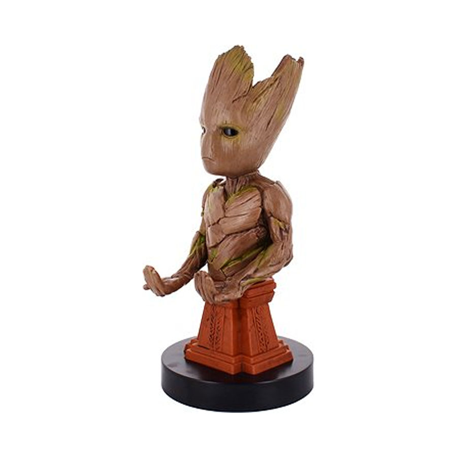 MARVEL AVENGERS THE INFINITY SAGA BABY GROOT CABLE GUYS (porta smartphone/controller + cavo USB 2 metri separato)