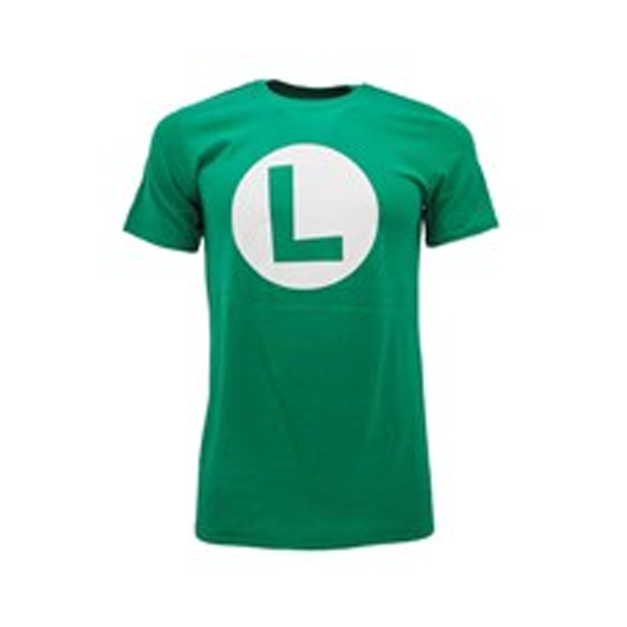 NINTENDO SUPER MARIO  LUIGI  T-shirt  S  verde