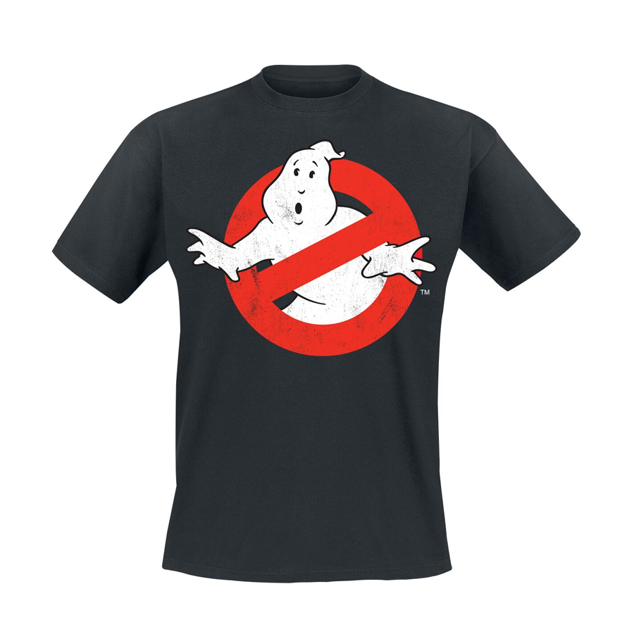 GHOSTBUSTERS  LOGO  T-shirt  M  nera
