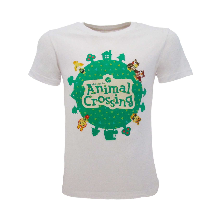 ANIMAL CROSSING  T-shirt  9/11  bianca