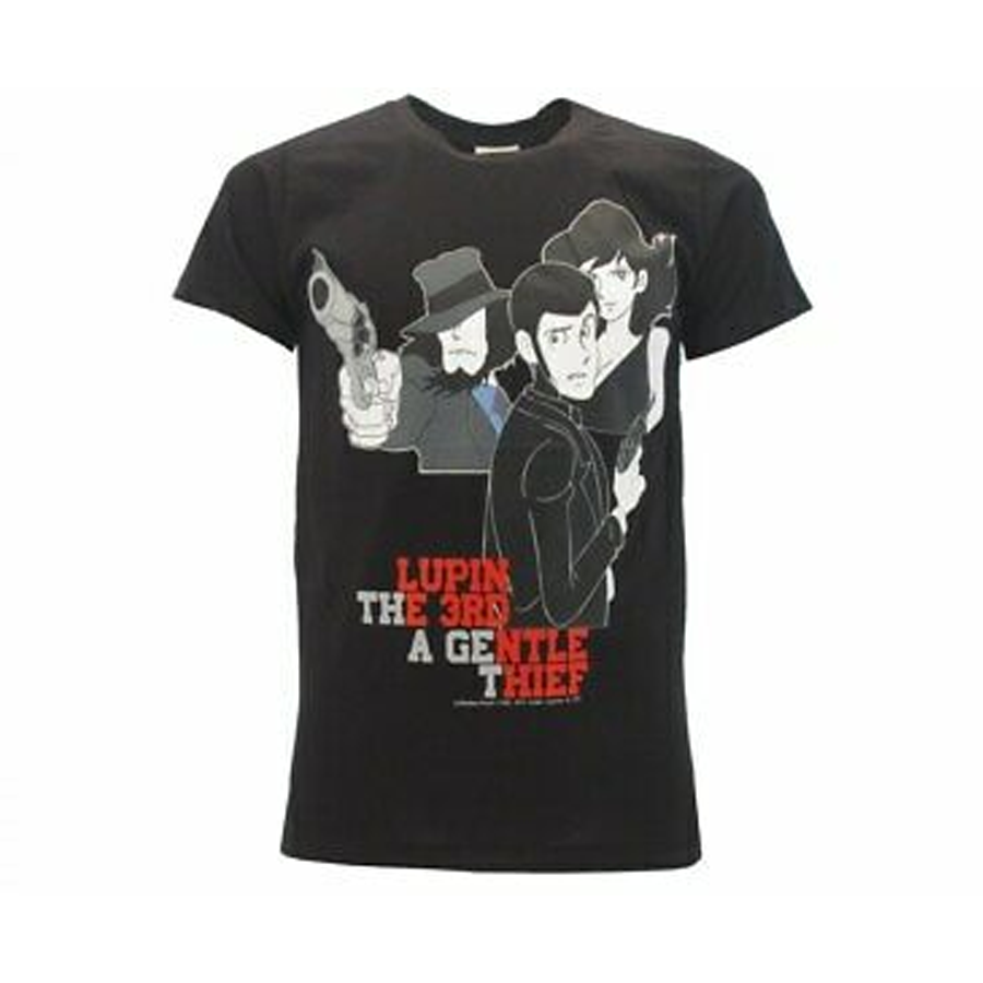 LUPIN III - Personaggi: T-shirt nera (L)