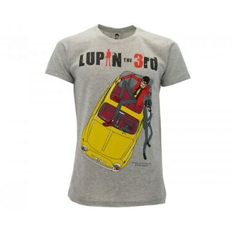 LUPIN III  500  T-shirt  M  grey