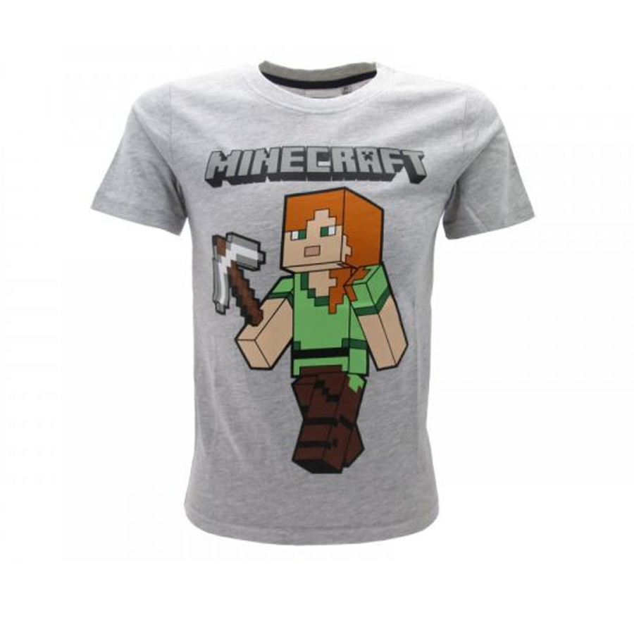 MINECRAFT  T-shirt  14 anni  grigia