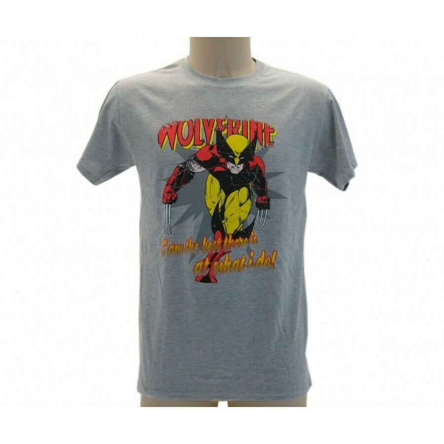 MARVEL  WOLVERINE  T-shirt  M  grigia