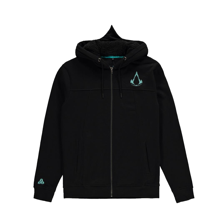 ASSASSIN&#39;S CREED VALHALLA - SHIELD AND HAMMER - FELPA (taglia L)