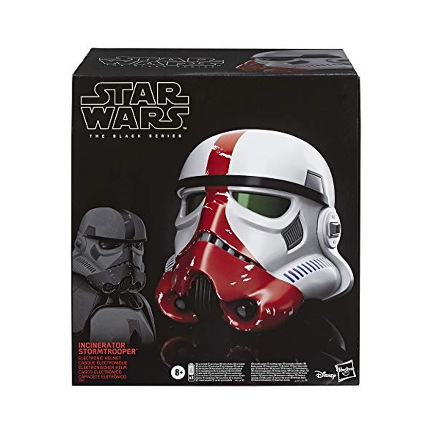 STAR WARS   BLACK SERIES  INCINERATOR TROOPER  CASCO ELETTRONICO