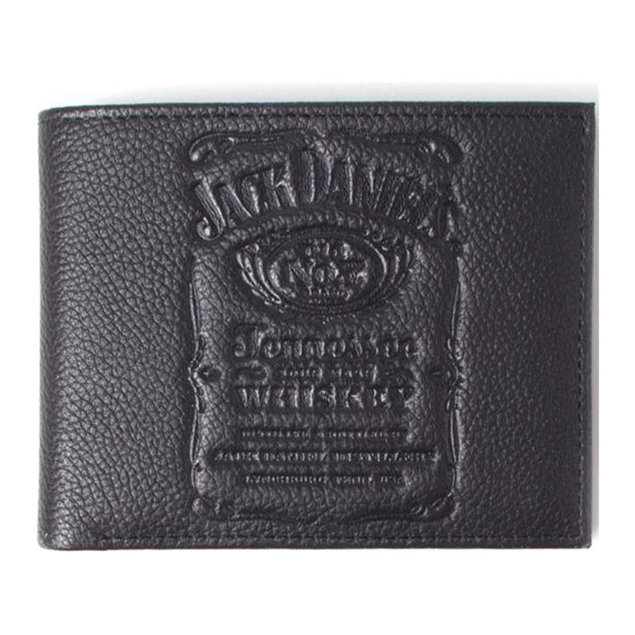 JACK DANIEL&#39;S  DEBOSSED LOGO  PORTAFOGLIO