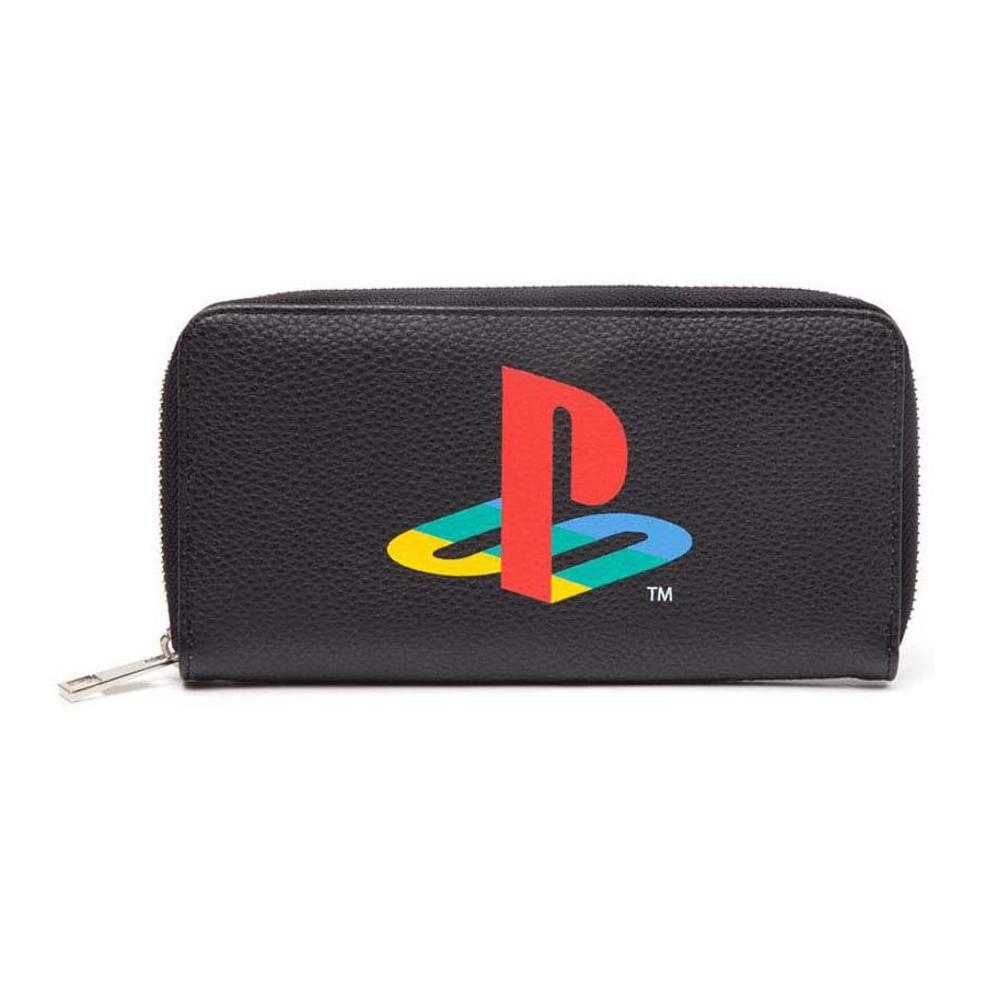 PLAYSTATION PORTAFOGLIO DONNA CON ZIP E LOGO MULTI-COLOR