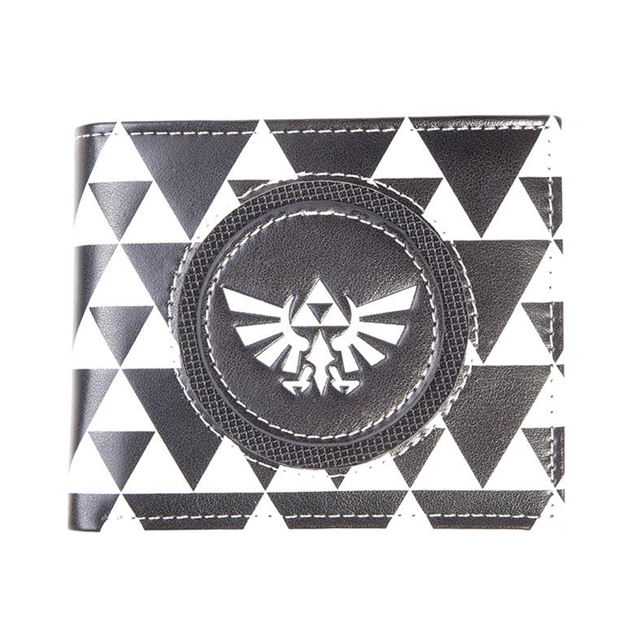 NINTENDO ZELDA PORTAFOGLIO BIANCO &amp; NERO
