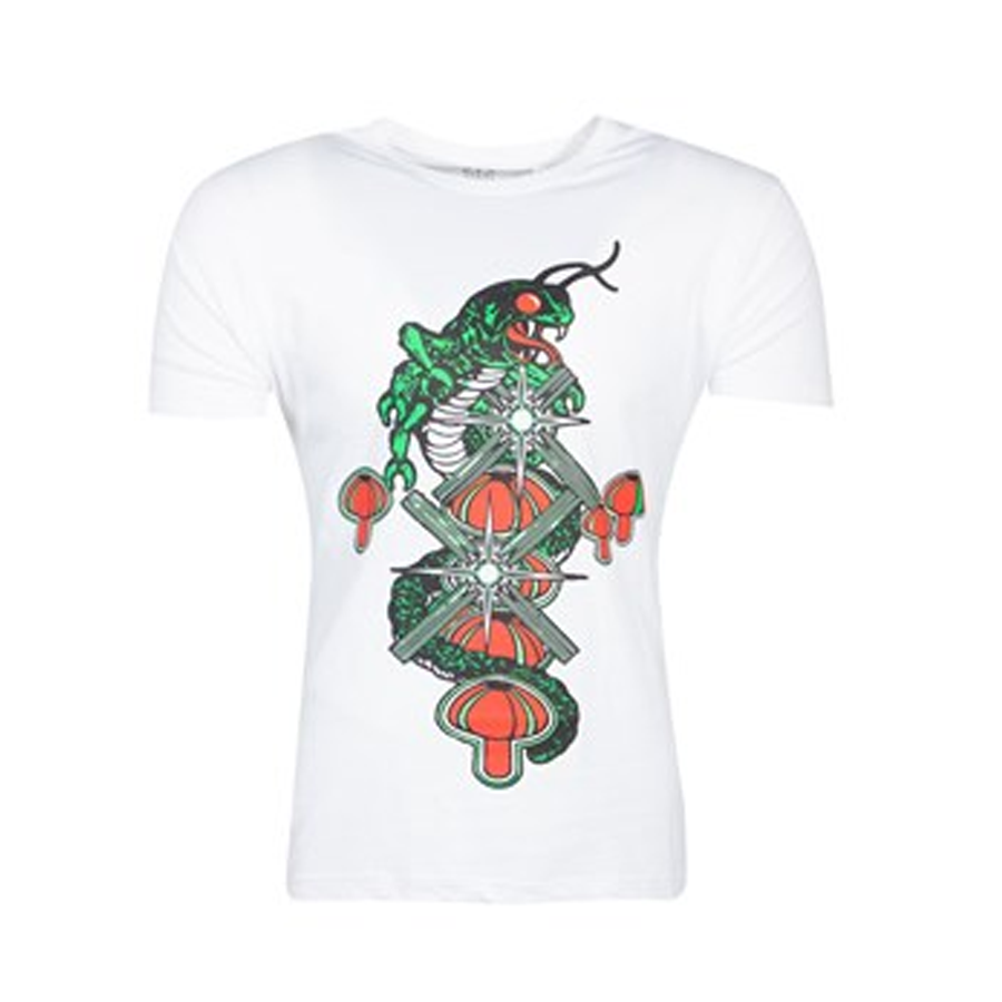 ATARI CENTIPEDE ARCADE GRAPHIC T-shirt M BIANCA ATARI CENTIPEDE ARCADE GRAPHIC T-shirt M BIANCA