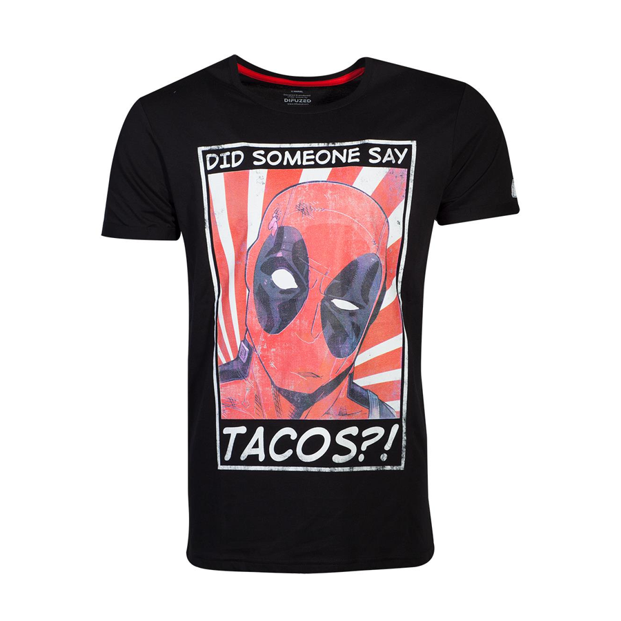 MARVEL  DEADPOOL  TACOS?  T-shirt  M  NERA