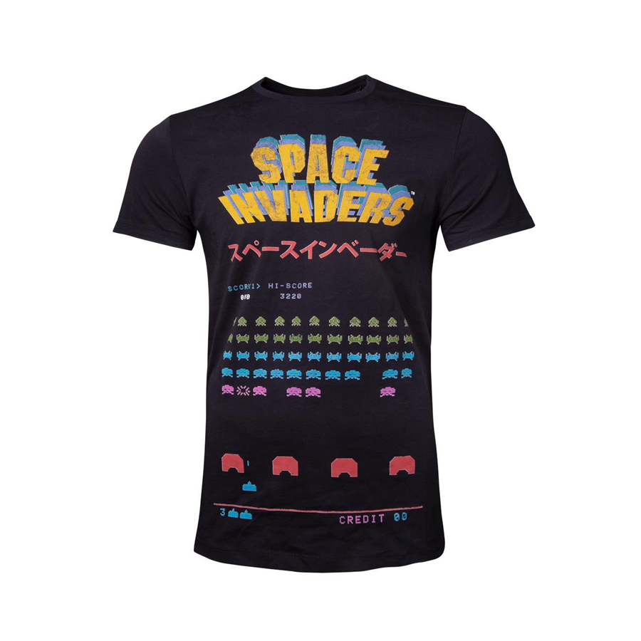 SPACE INVADERS LEVELS T-SHIRT UOMO (S)