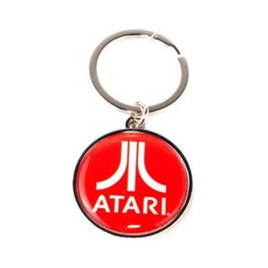 ATARI   LOGO  PORTACHIAVI METALLO