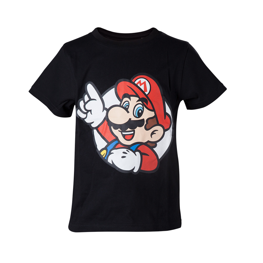NINTENDO  SUPER MARIO  T-shirt  KIDS  98/104  NERA