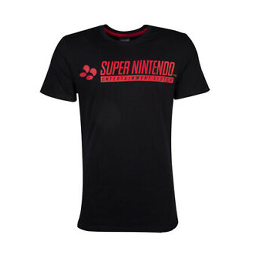 NINTENDO  SUPER NINTENDO  T-shirt  S  NERA