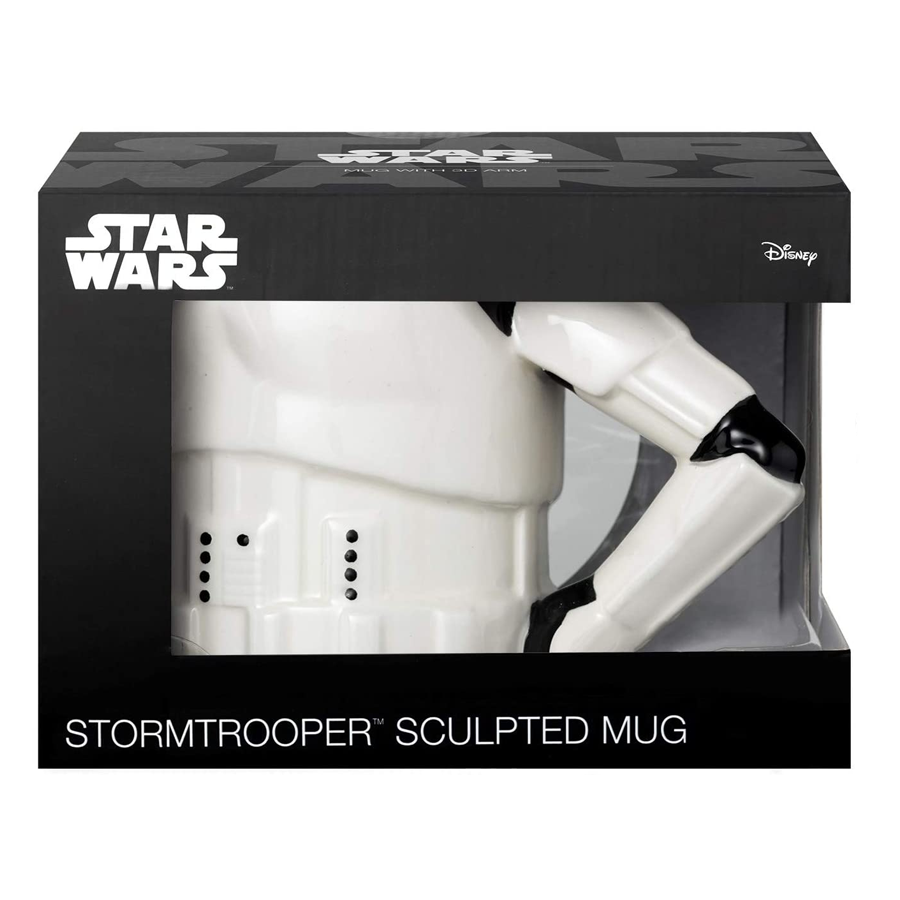 STAR WARS TAZZA XL STORM TROOPER CON MANICO 3D