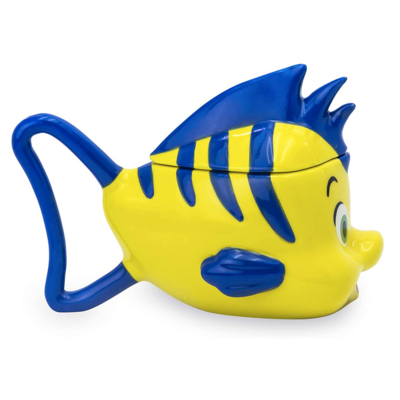 DISNEY   LA SIRENETTA   FLOUNDER  TAZZA 3D