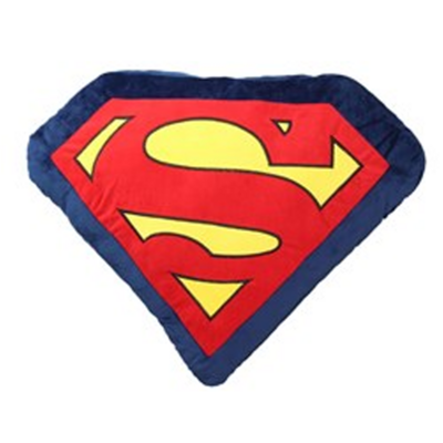 DC COMICS  SUPERMAN CUSCINO RICAMATO