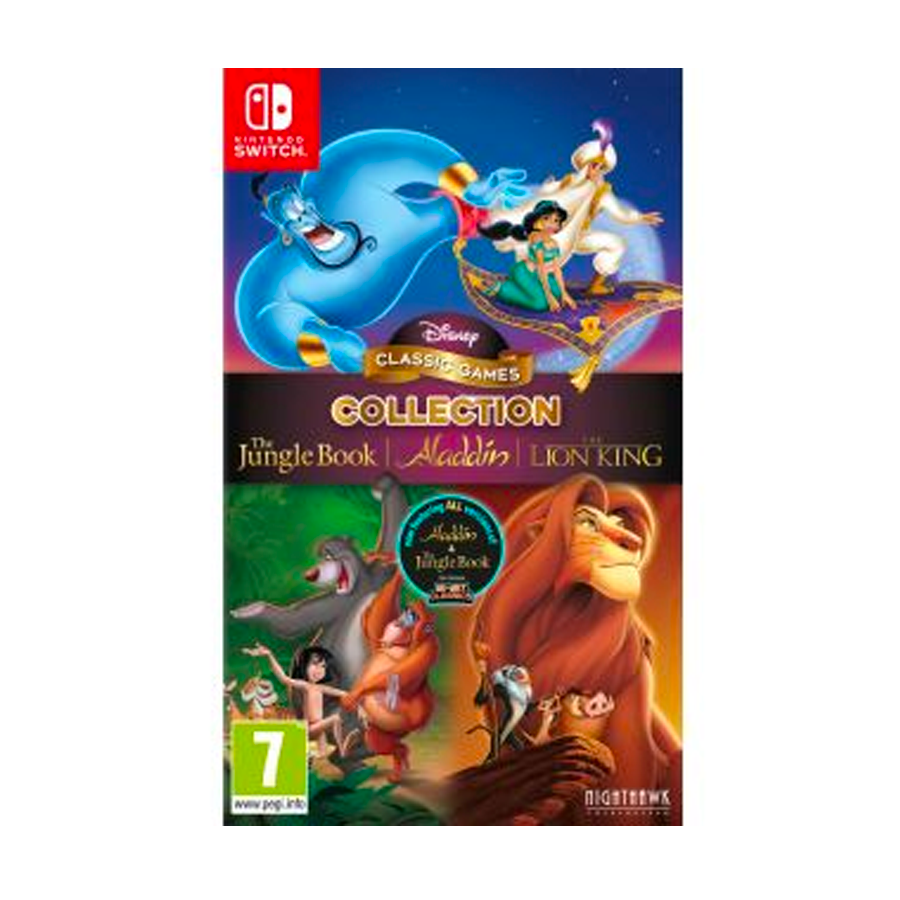 Disney Classic  Jungle Book, Aladdin & The Lion King