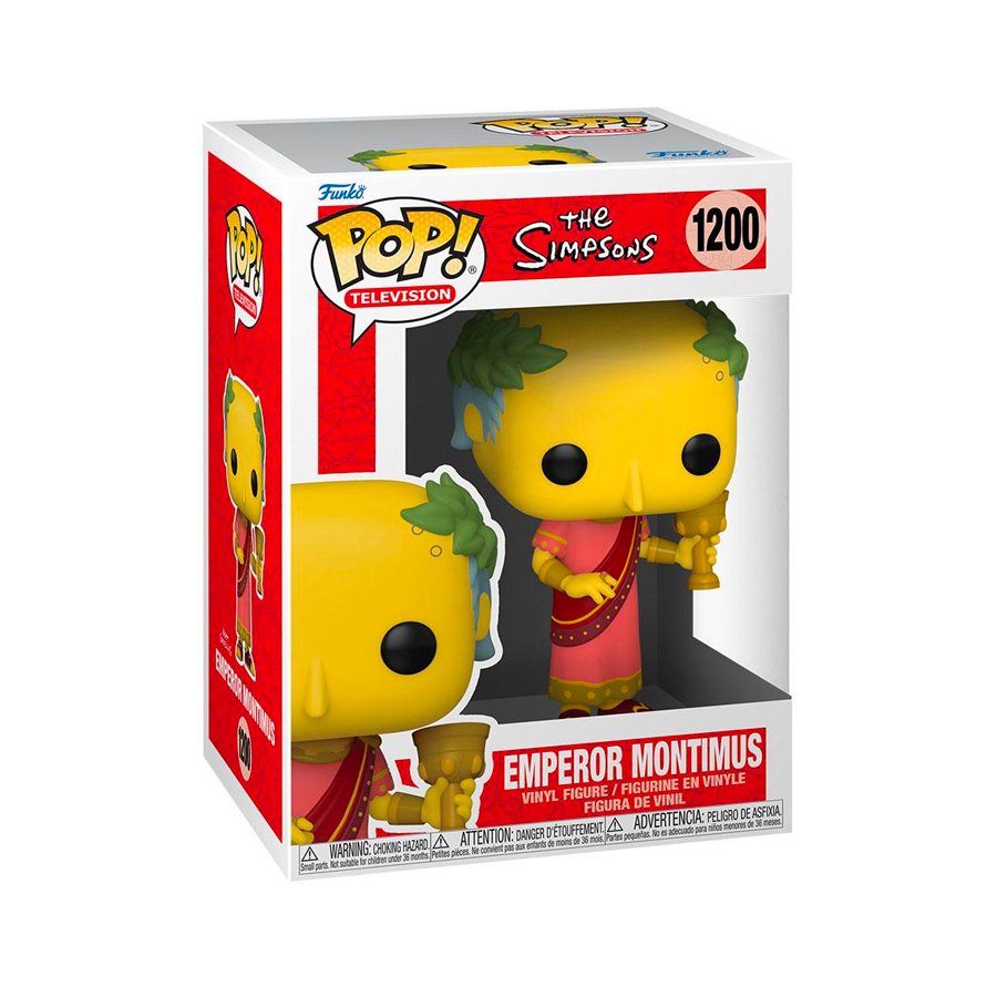 The Simpsons - 1200 Emperor Montimus 9Cm