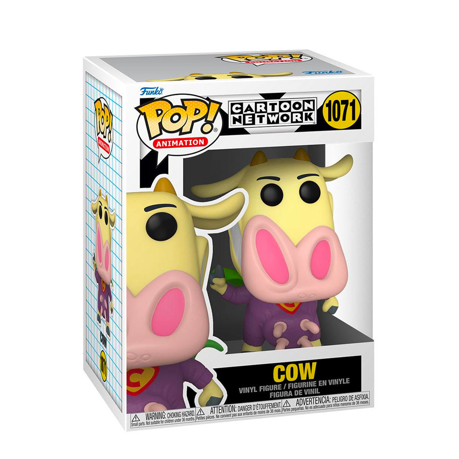 Cartoon Network - 1071 Superhero Cow 9Cm
