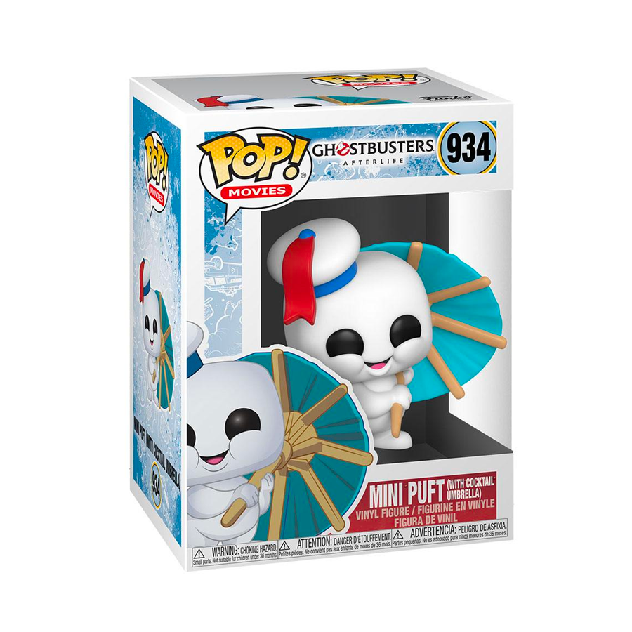 Ghostbuster: Afterlife - 934 Mini Puft w/Cocktail Umbrella 9Cm