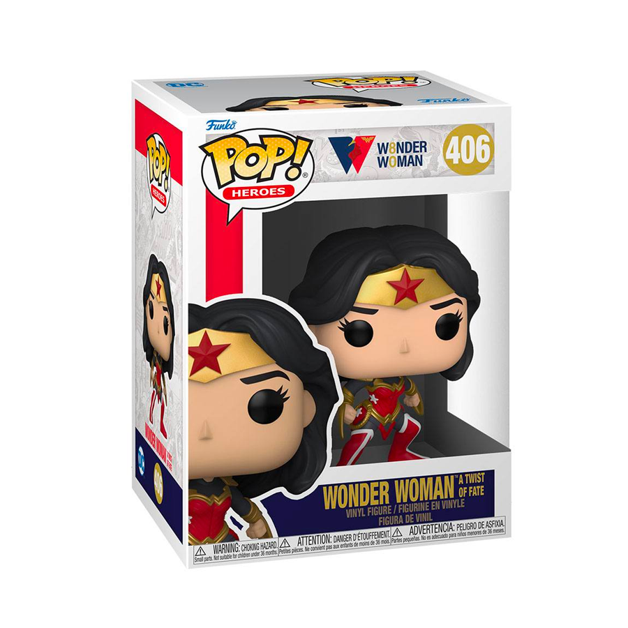 Wonder Woman: 80Th Anniversary - 406 Wonder Woman (A Twist of Fate) 9Cm
