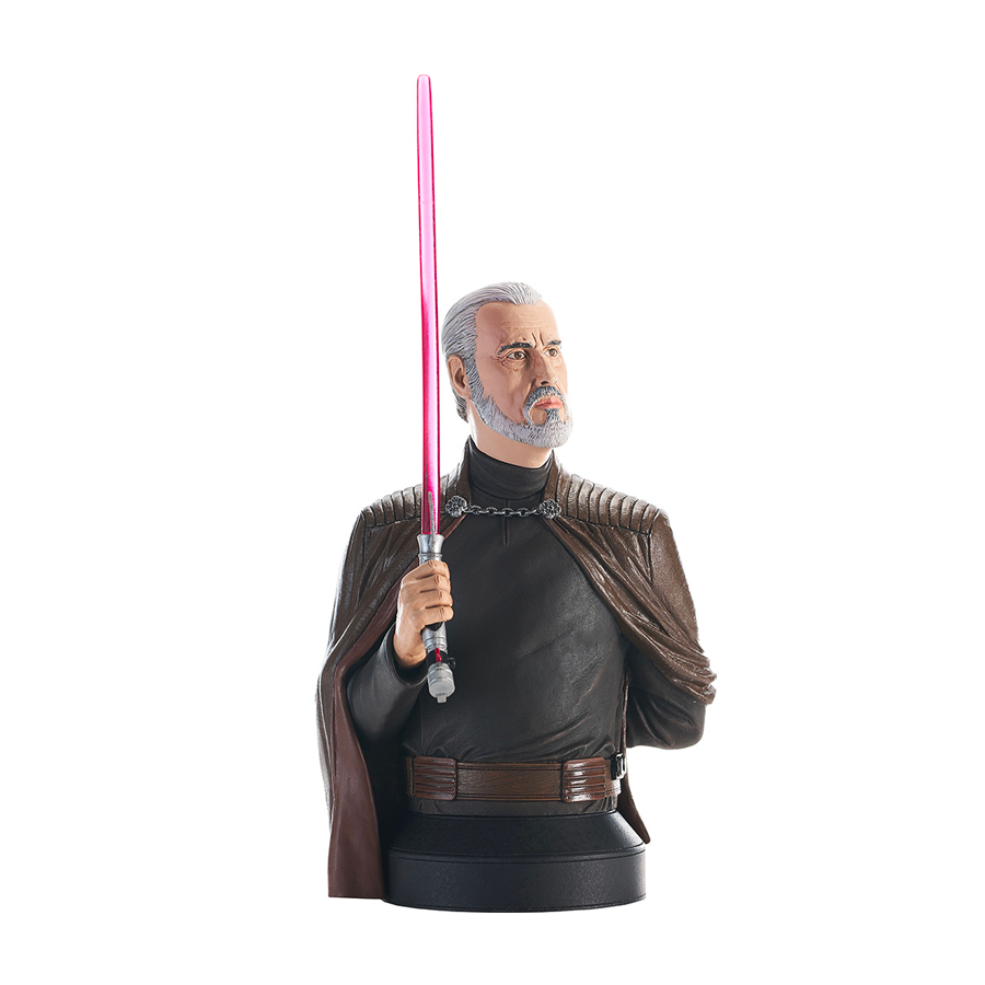 Star Wars: Episodio III - Conte Dooku Busto Scala 1/6 17cm