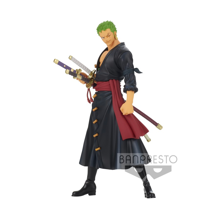 17758 - One Piece - Dxf Figure - The Grandline Lady Vol.13 - Wanokuni - Zoro - Banpresto Statua 17Cm