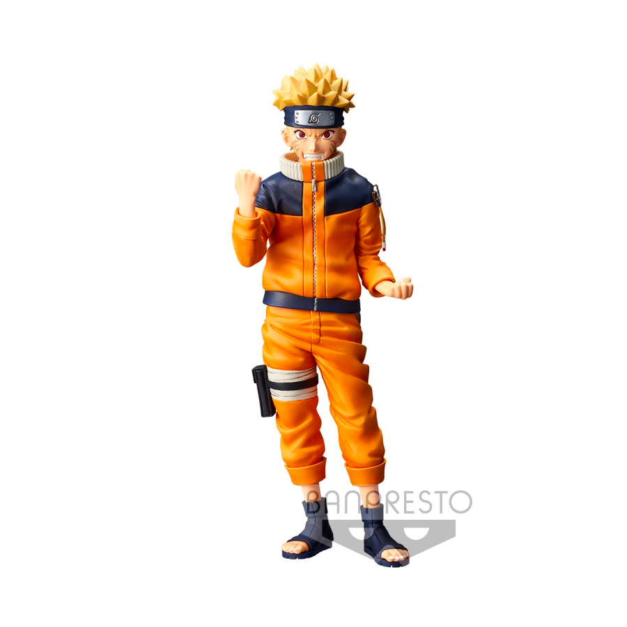 17693 - Naruto - Grandista Nero - Uzumaki Naruto - Banpresto Statua 23Cm