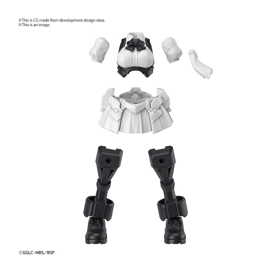 30 MINUTES SISTERS - GIRL GUN LADY OPTION PARTS SET