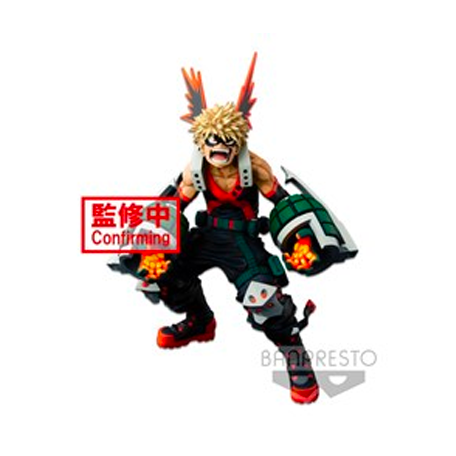 17988 - My Hero Academia - World Figure Colosseum - Super Master Stars Piece - The Katsuki Bakugo (Two Dimensions) - 24Cm